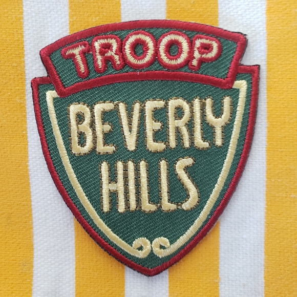 Troop Beverly Hills Wilderness Girls Patches - Set of 2 - Uniform Costume - Picture 3 of 7